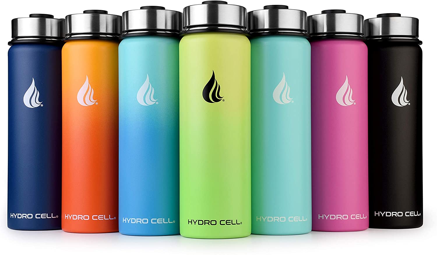 6 stainless steel insulated water bottles under $20